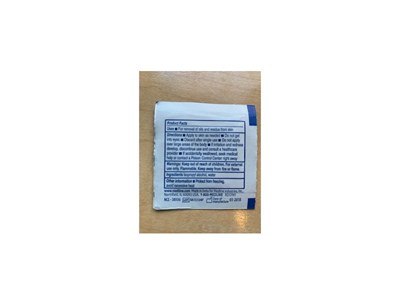 Alcohol Prep Pad (BACK)